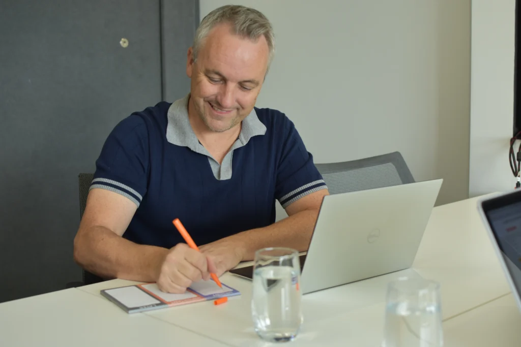 Darren Urquhart, Managing Director of Rise Local, at Inspire Cowork Miranda, where the business has had a local base since 2015.