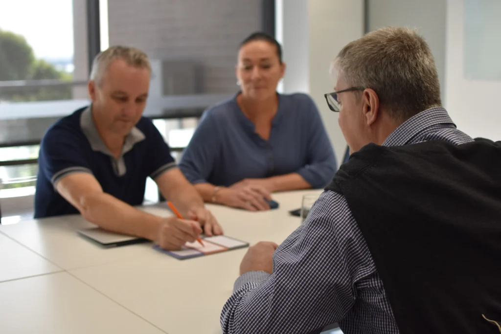 Inspire Cowork gives Rise Local a professional setting for client conversations, planning and account management.